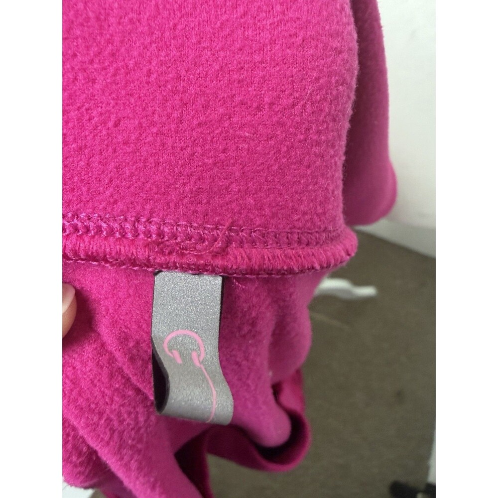 VSX Victoria’s Secret Sport Hoodie XS Pink Fleece Thumbhole Pullover Jacket - Picture 10 of 11